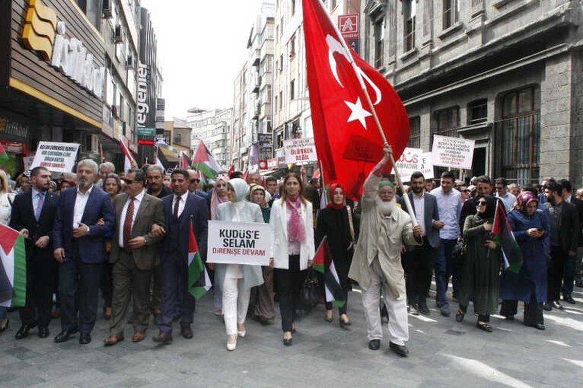 Trabzon\'da \'İşgale Karşı Ses Ver" Mitingi Düzenlendi