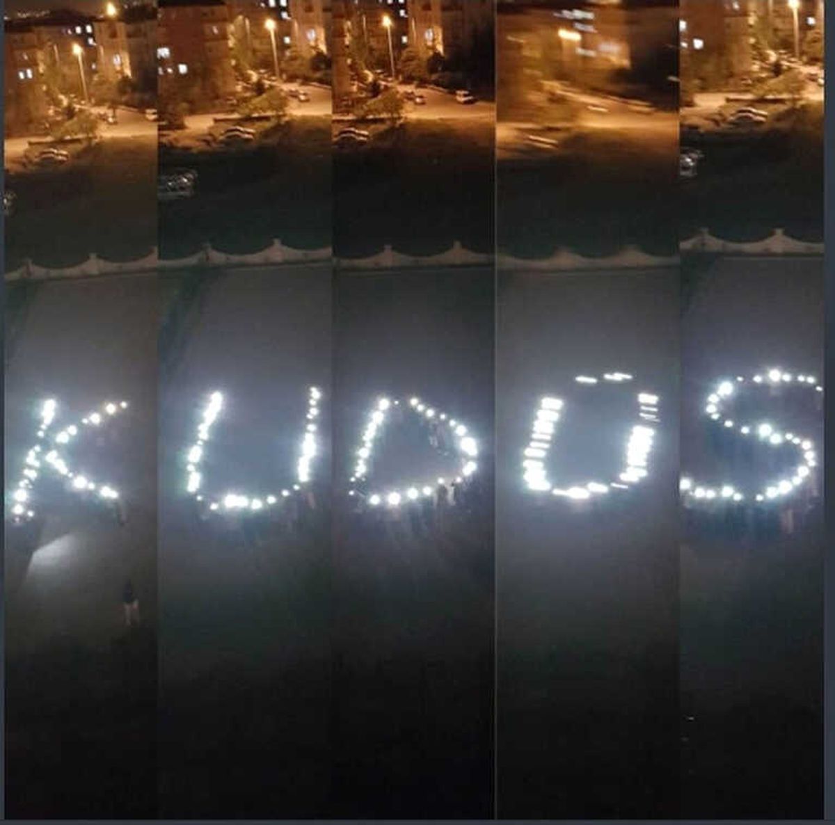 Yurt Öğrencilerinden Kudüs\'e Destek