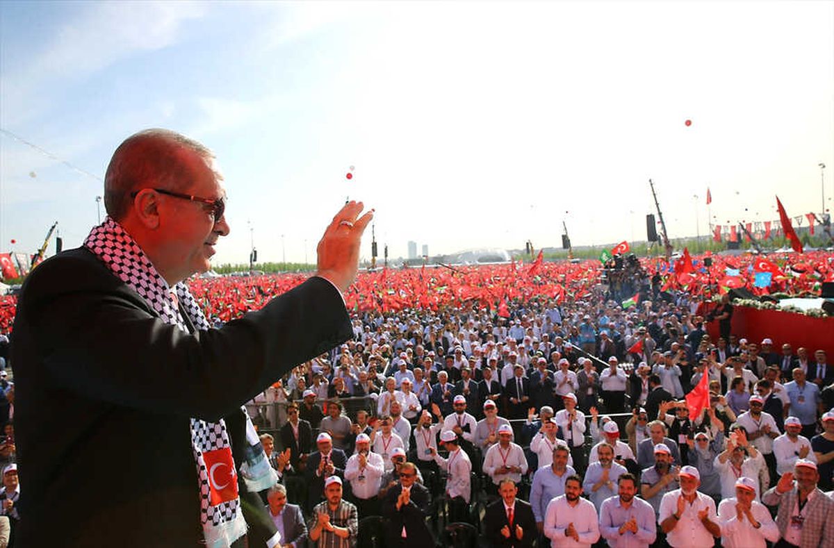 Zulme Lanet Kudüs\'e Destek" Mitingi