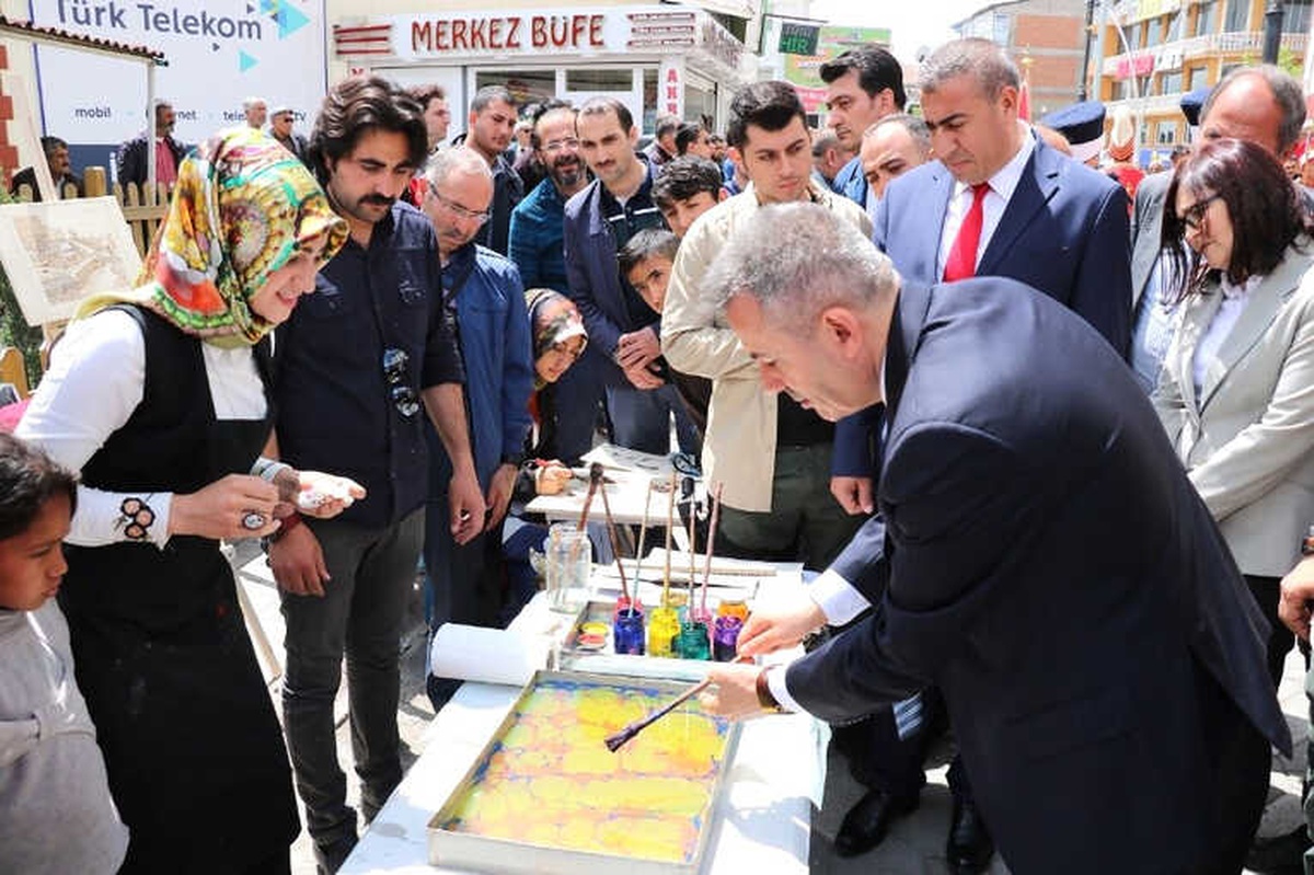 Ağrı\'da Sportif Amaçlı Kurulan Standlar Yoğun İlgi Gördü
