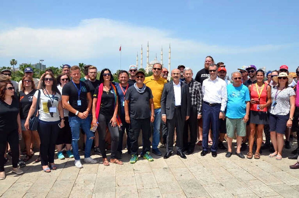 Allgaeu Orient Dostluk ve Barış Rallicileri Adana\'da