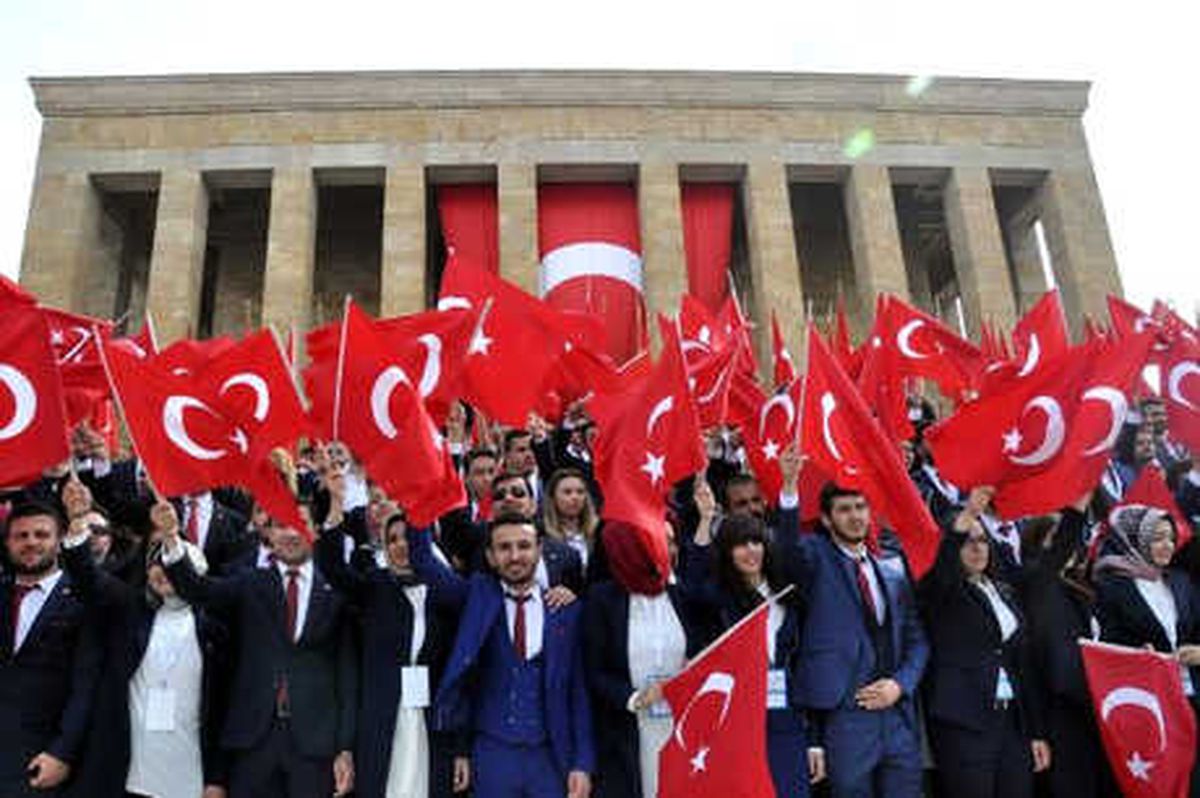 81 İlden Gençler Ata\'nın Huzurunda! Başkentte İlk Tören Anıtkabir\'de Yapıldı
