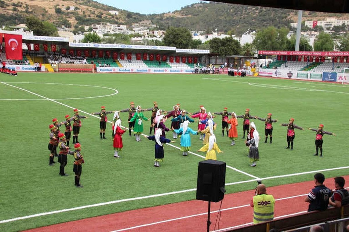 Bodrum\'da 19 Mayıs Coşkuyla Kutlandı