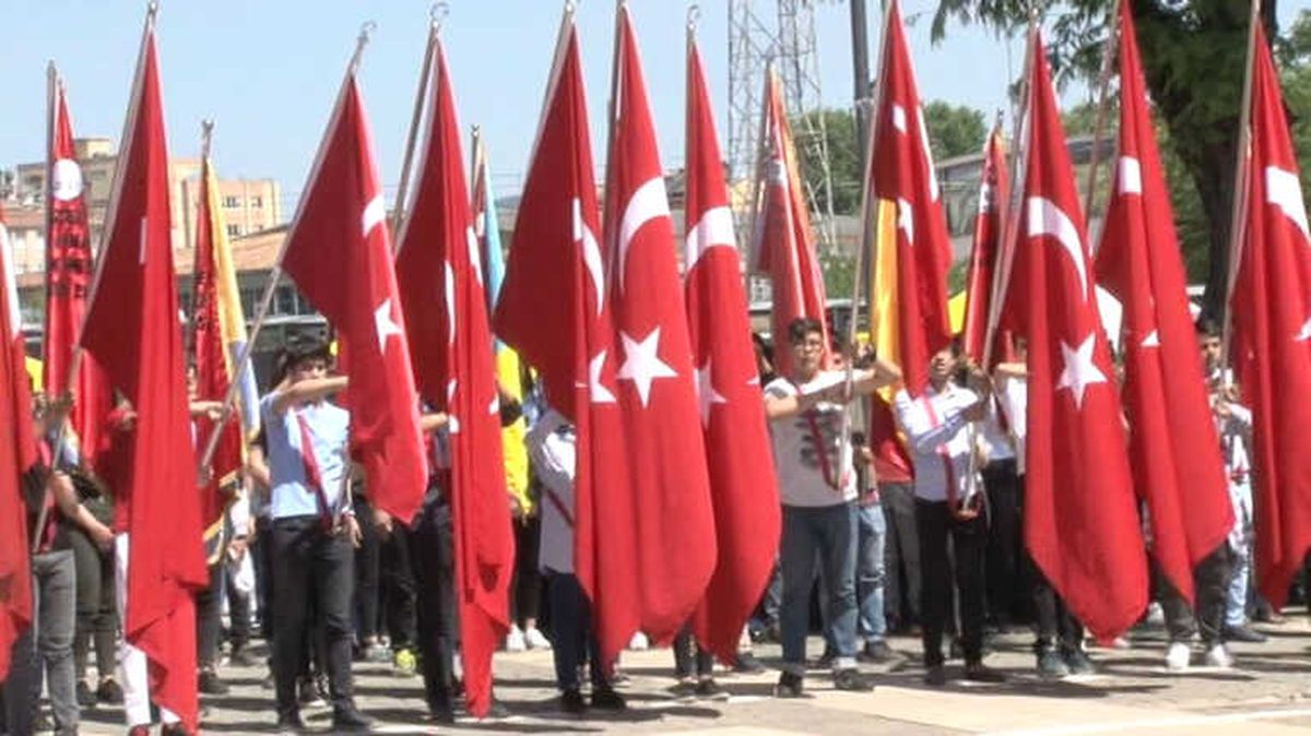 Gaziantep\'te 19 Mayıs Coşkusu