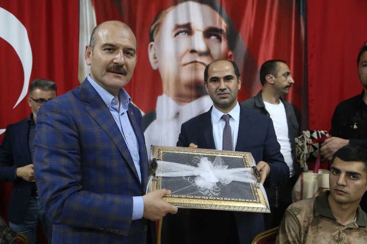 İçişleri Bakanı Süleyman Soylu Silopi\'de