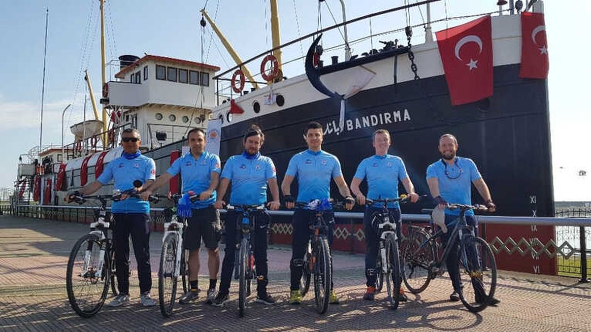 Muratpaşa Bisikletçileri Samsun\'da