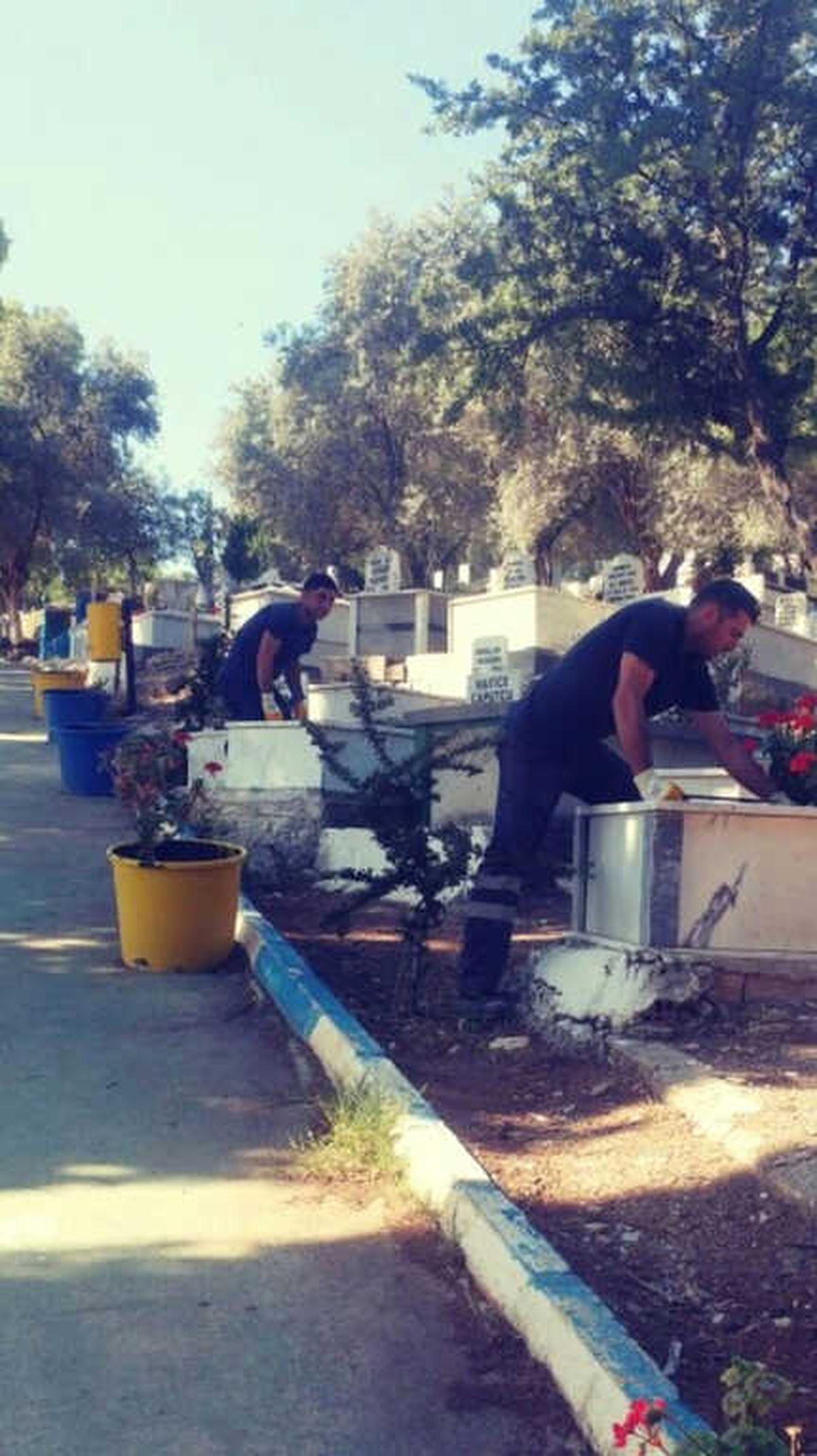 Şehir Mezarlığında Ramazan Temizliği