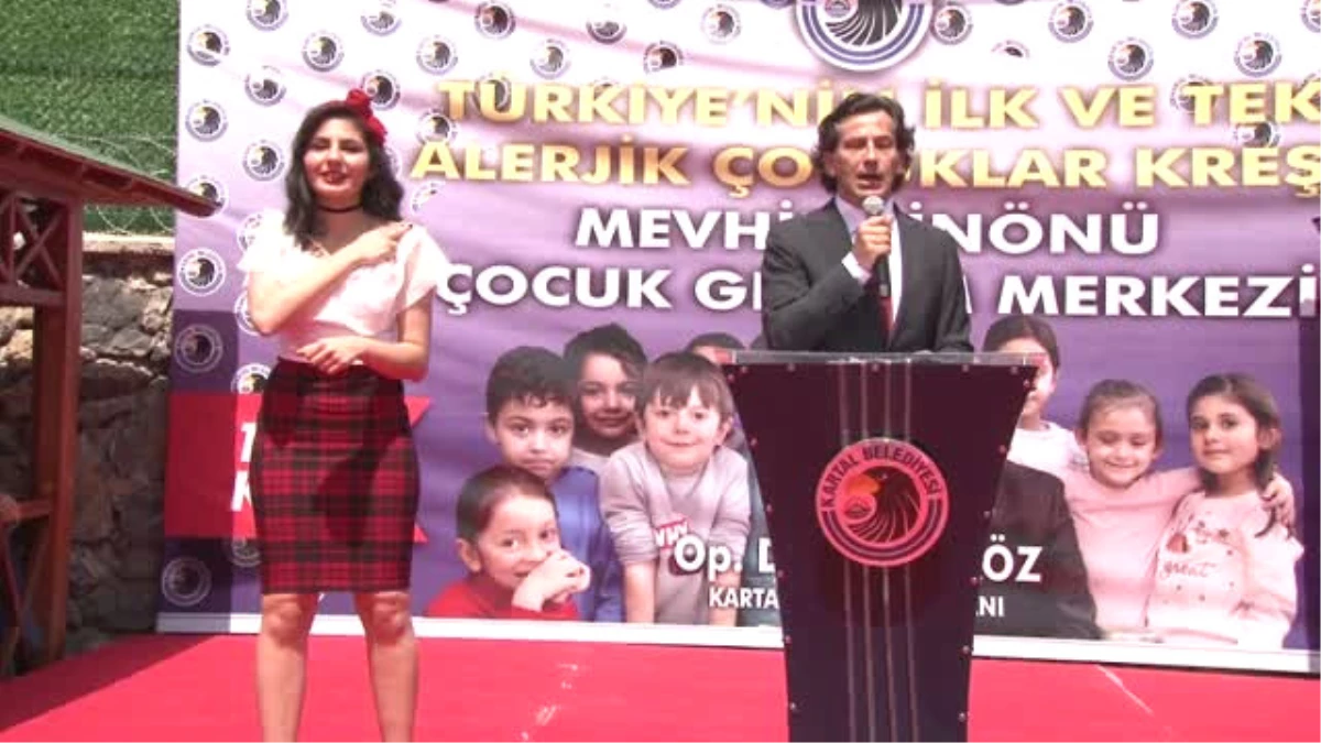 Türkiye\'nin İlk \'Alerjik Çocuk Kreşi\' Açıldı