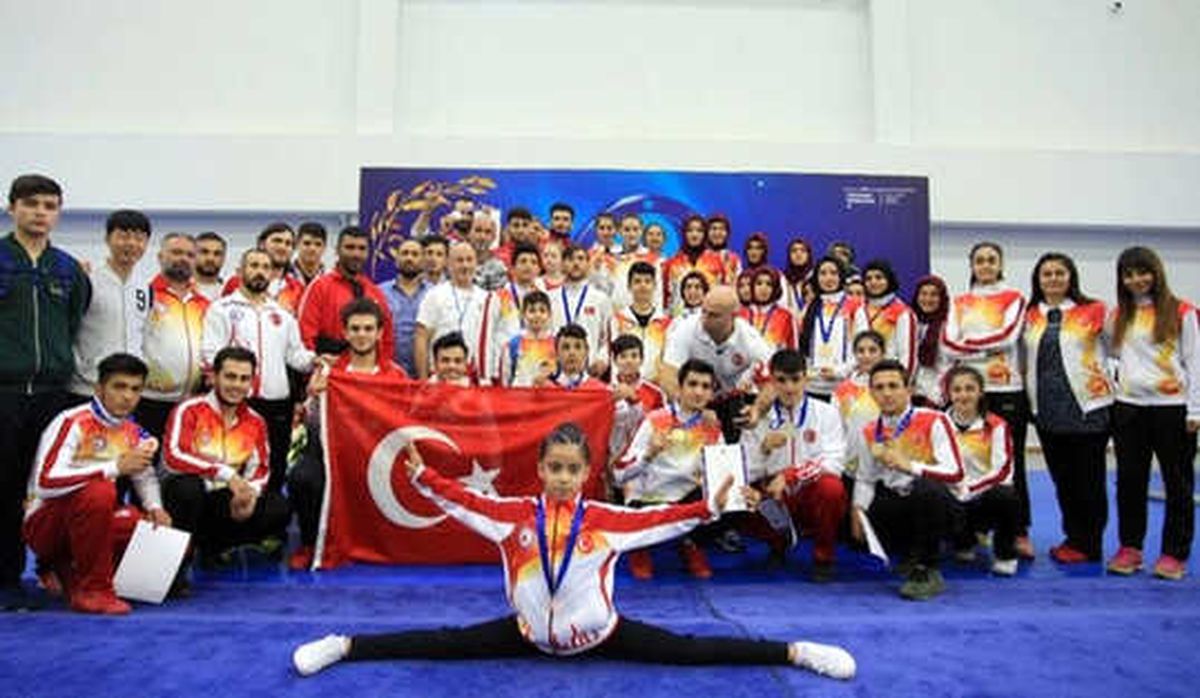 Wushu Şampiyonası\'nda 25 Madalya