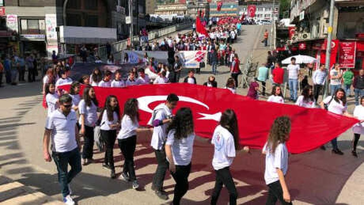 Zonguldak\'ta 19 Mayıs Coşkusu