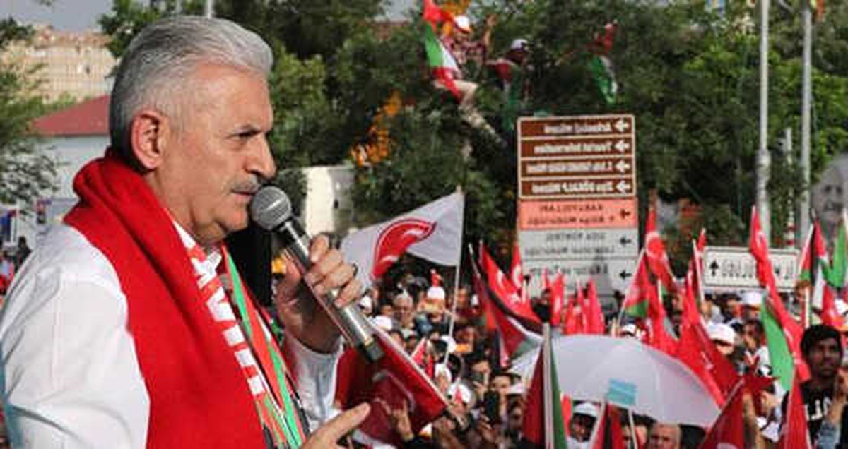 Başbakan Yıldırım Büyük Kudüs Mitinginde Gündeme İlgili Açıklamalarda Bulundu