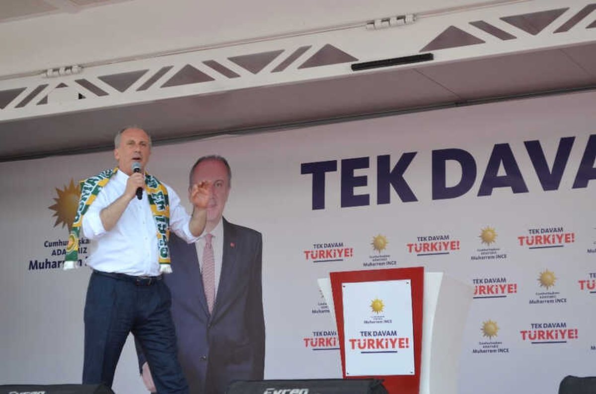 Cumhurbaşkanı Adayı İnce\'den Ab, ABD ve Suriye\'ye Barış Mesajı