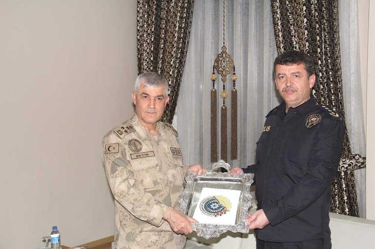 Jandarma Genel Komutanı Orgeneral Arif Çetin, Bitlis\'te
