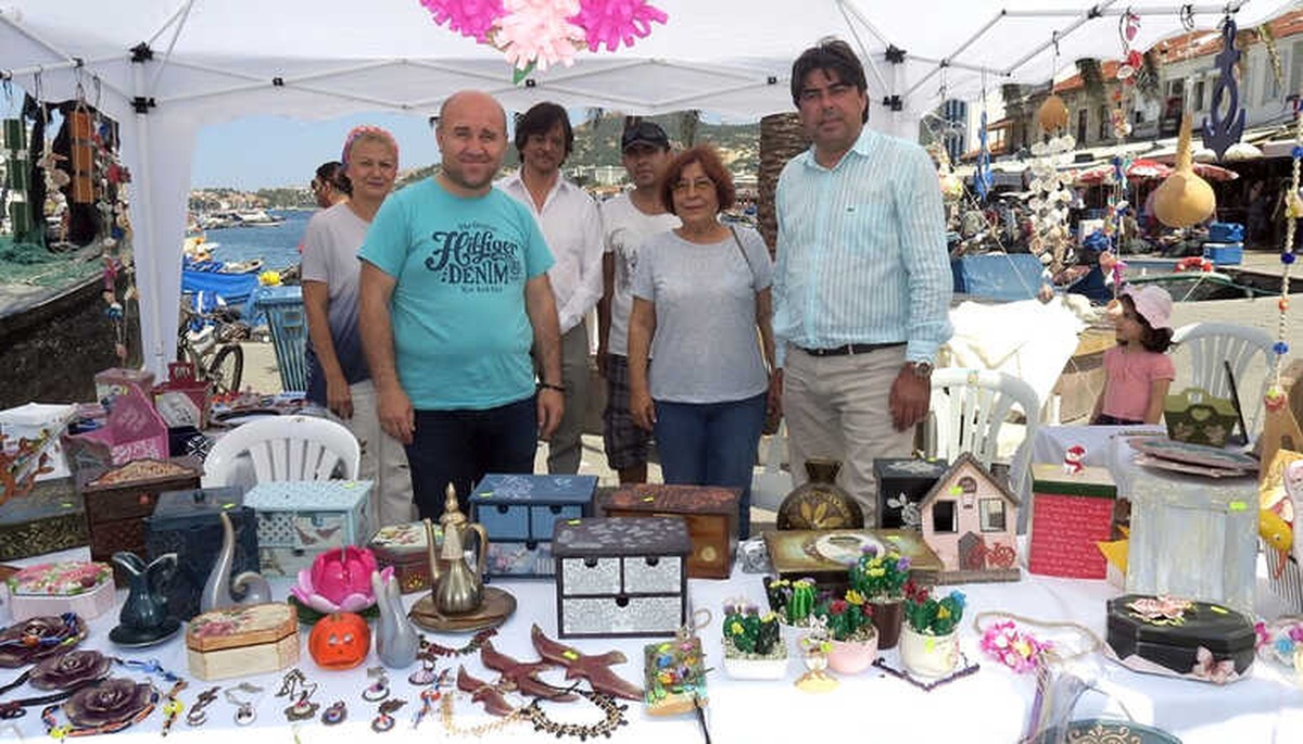 Özel Eserler Foça\'da Beğeniye Sunuldu