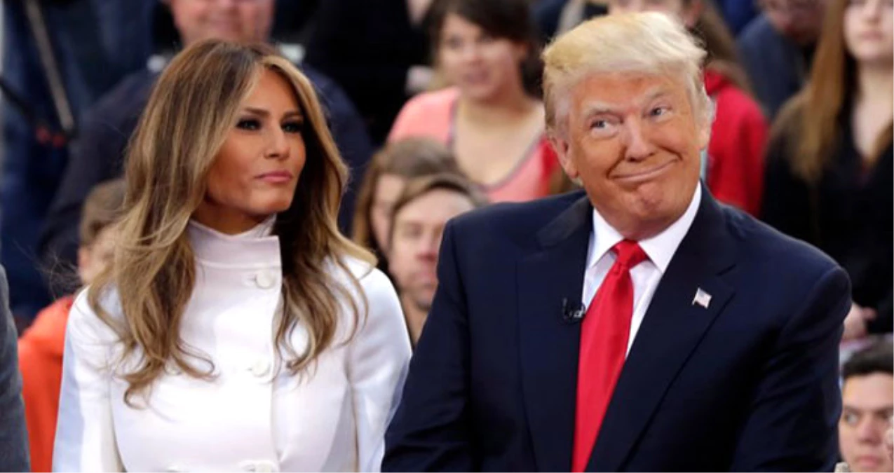 Trump, Eşi Melania Trump\'ın İsmini Doğru Yazamadı