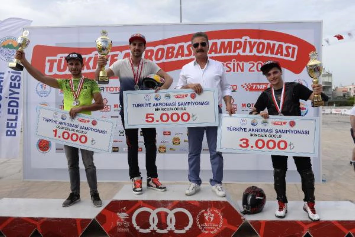 Türkiye\'nin İlk Motosiklet Akrobasi Şampiyonası Tamamlandı