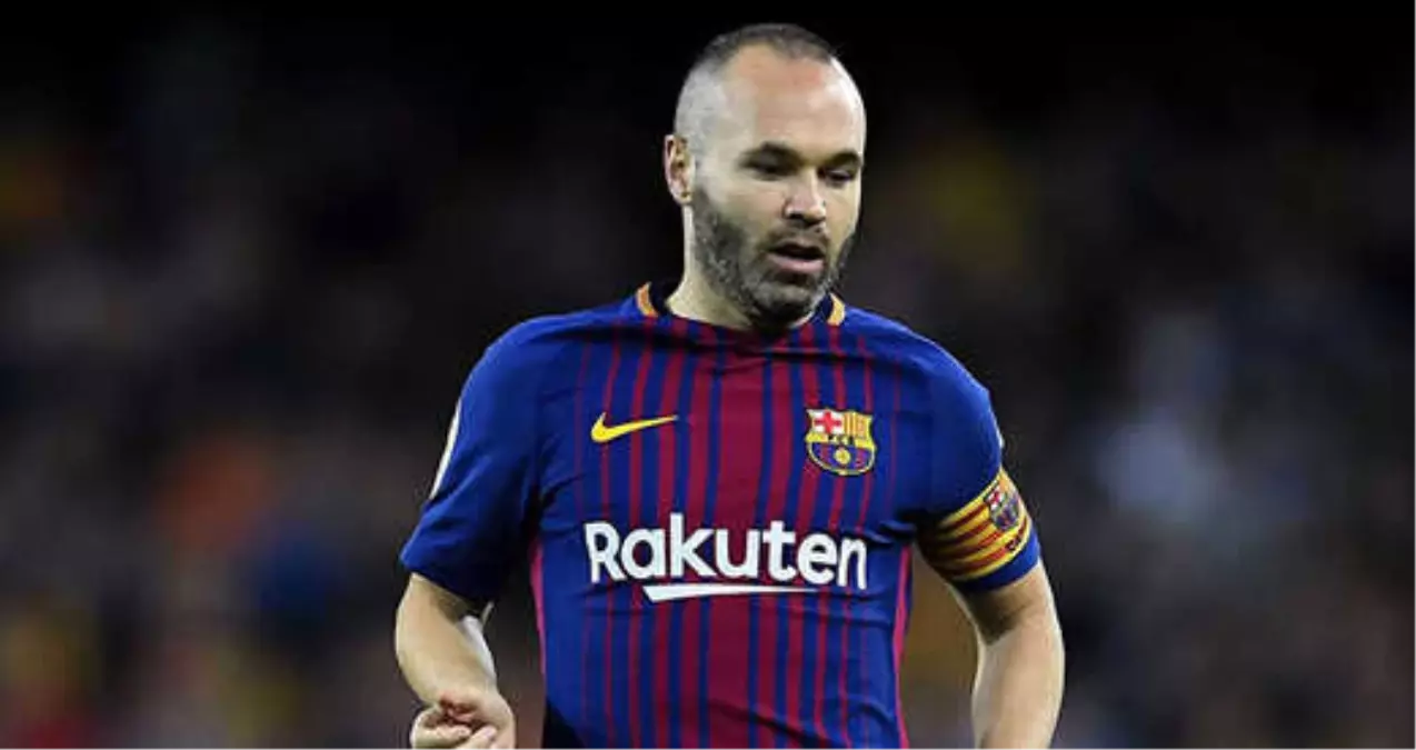 Barcelona\'dan Ayrılan Iniesta, 674 Maçta Hiç Kırmızı Kart Görmedi