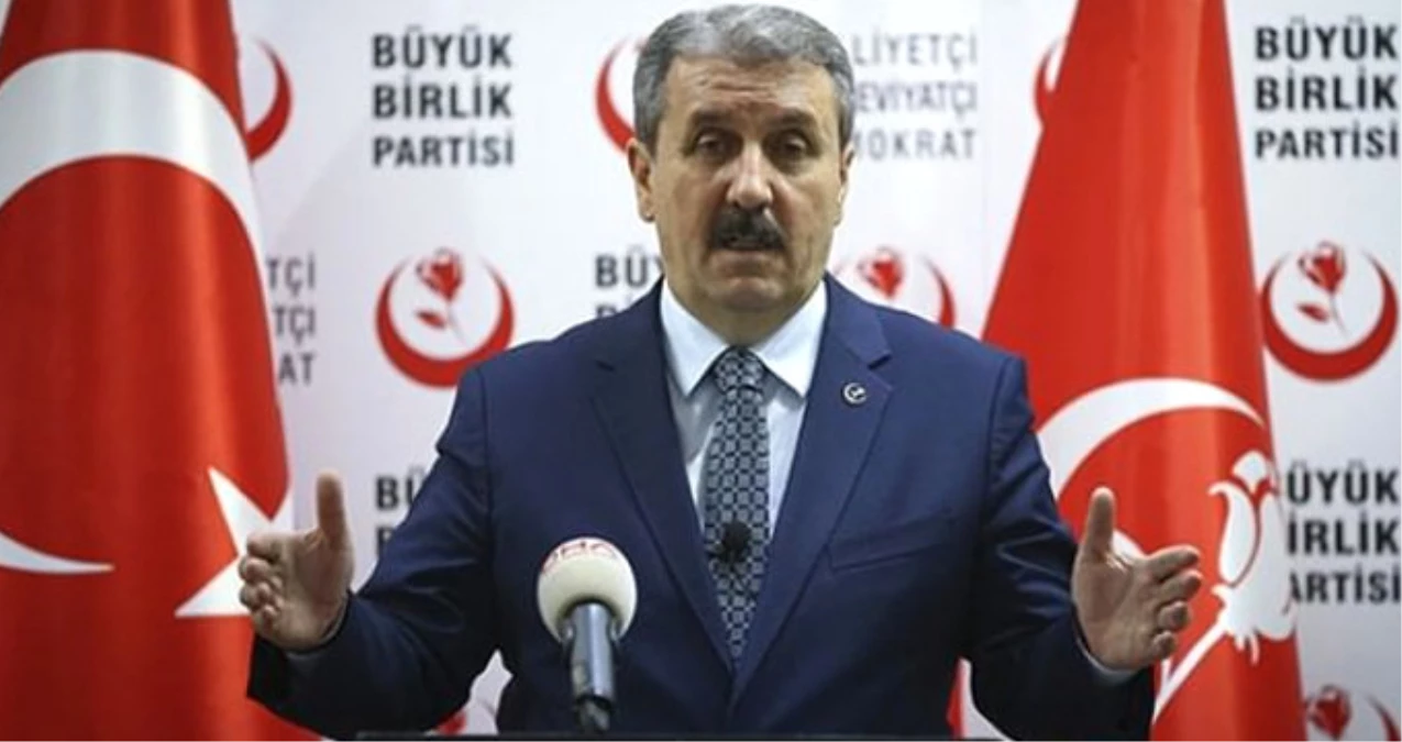 AK Parti\'den Aday Olan BBP Genel Başkanı Destici, Ankara\'dan 1. Sıradan Aday Oldu