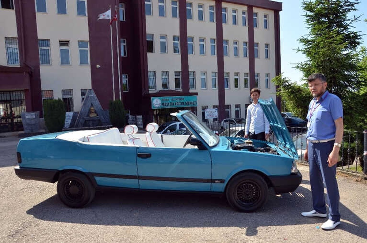 Hurda Otomobilden Yeni Otomobil Yaptılar