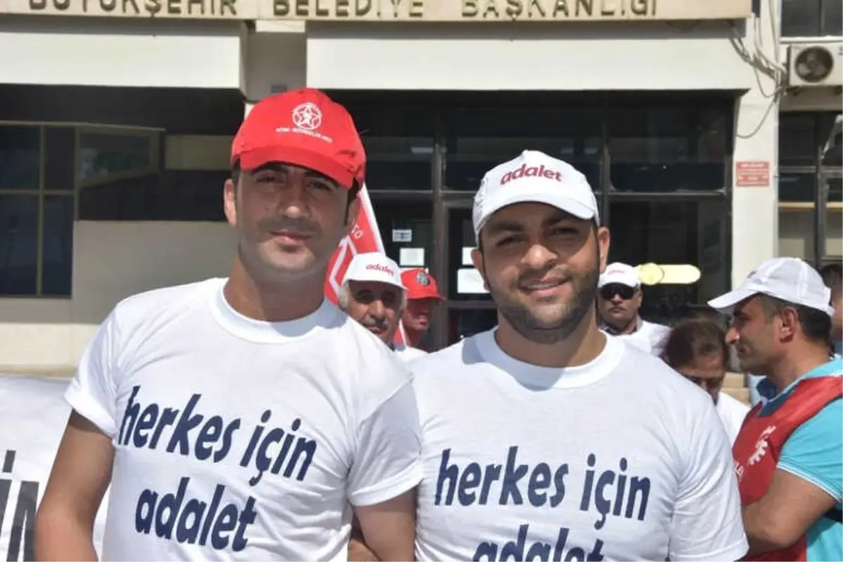 İzsu\'da İşten Çıkartılan İşçilerden, \'Herkes İçin Adalet\' Yürüyüşü