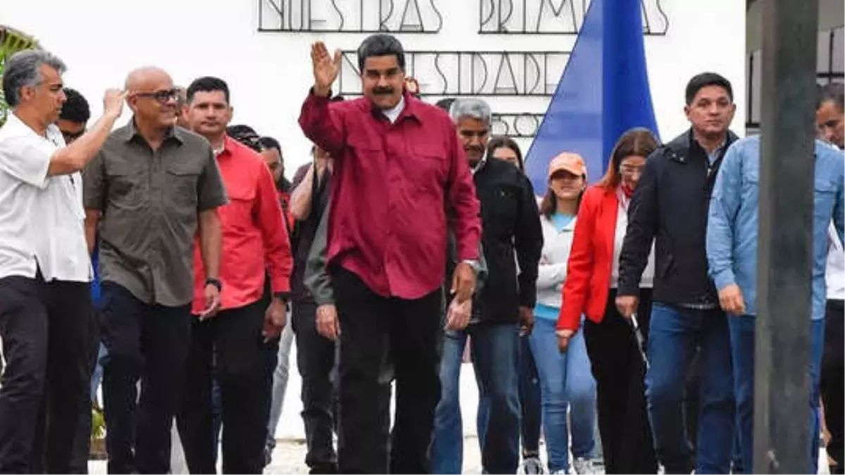 Venezuela\'da Maduro ile Devam