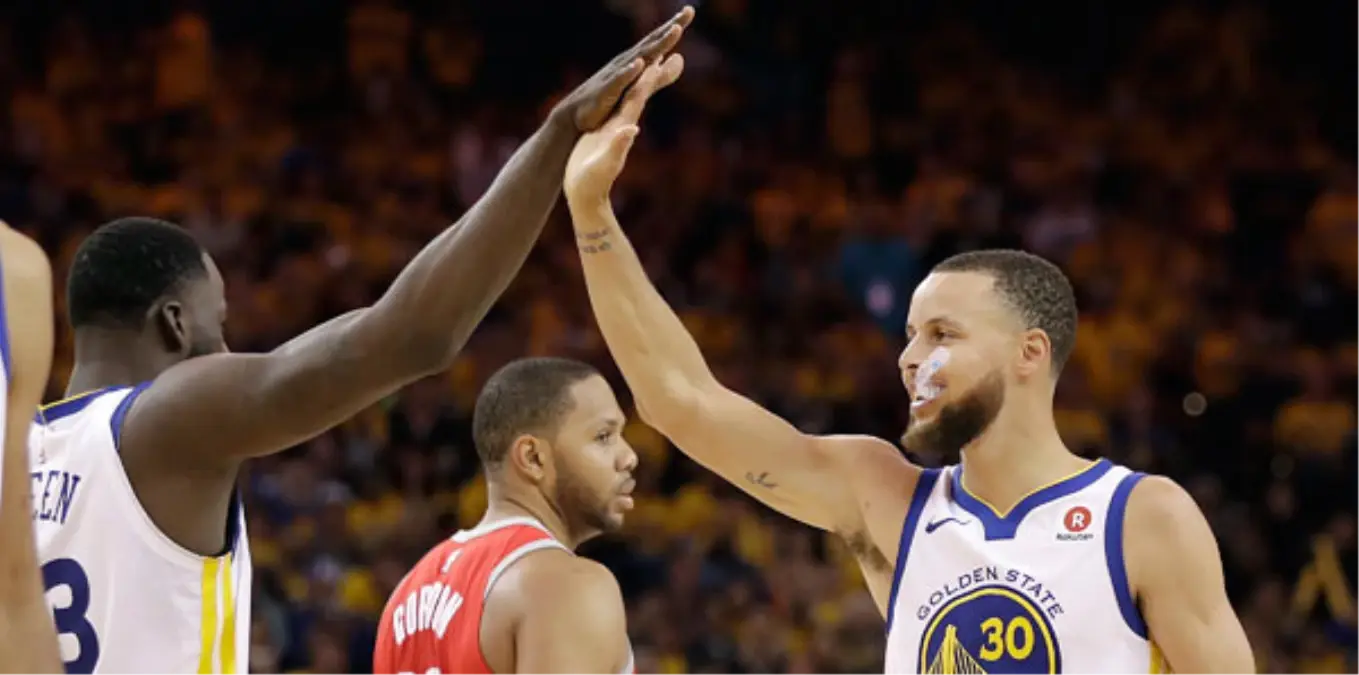 Warriors, Rockets\'ı Farklı Geçti