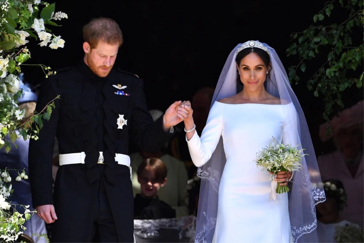 29 Milyon Kişi Prens Harry ve Meghan Markle\'ın Düğününü Canlı Yayından İzledi