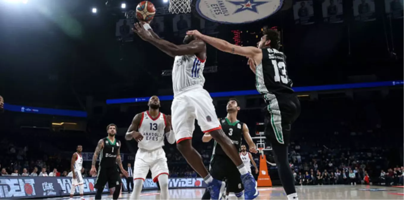 Anadolu Efes - Darüşşafaka: 78-69