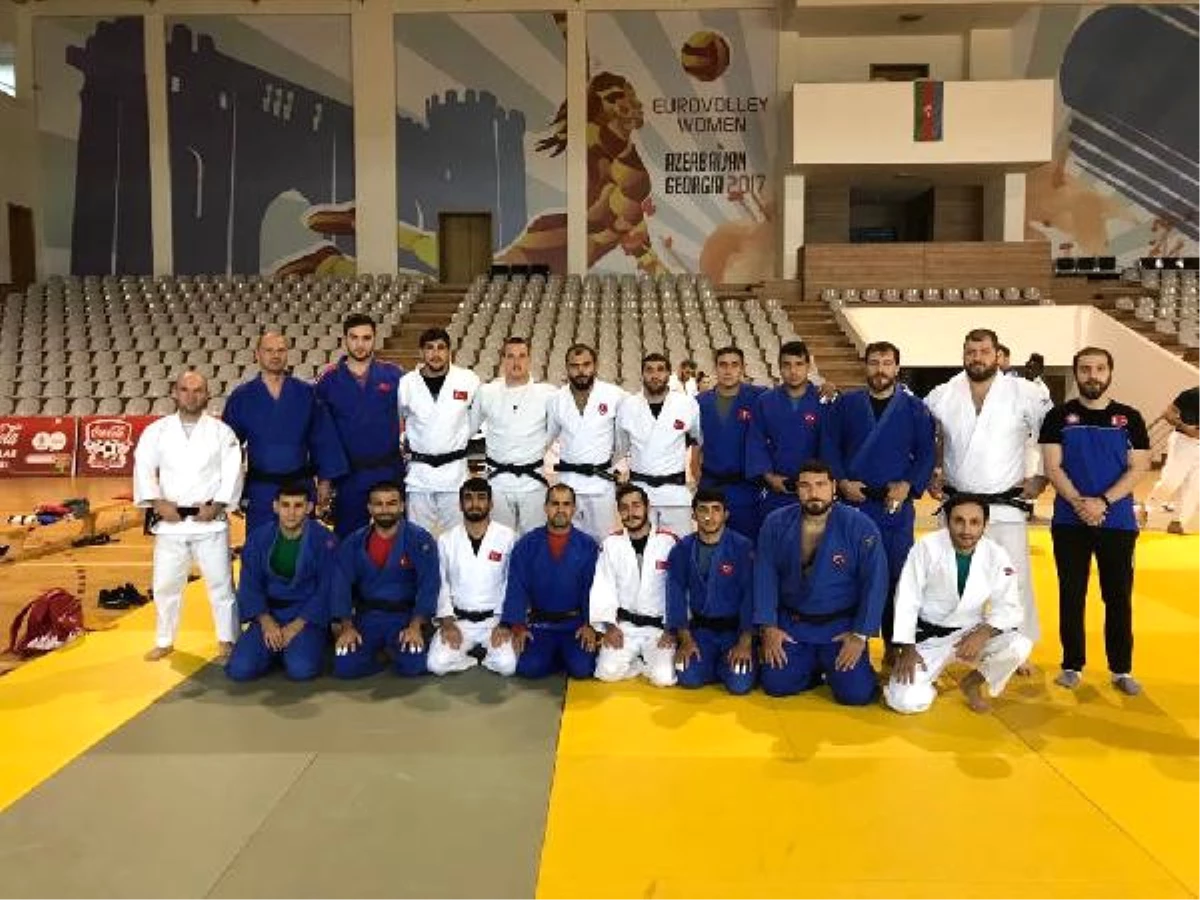 Büyük Erkekler Judo Milli Takımı Ortak Antrenman İçin Bakü\'de