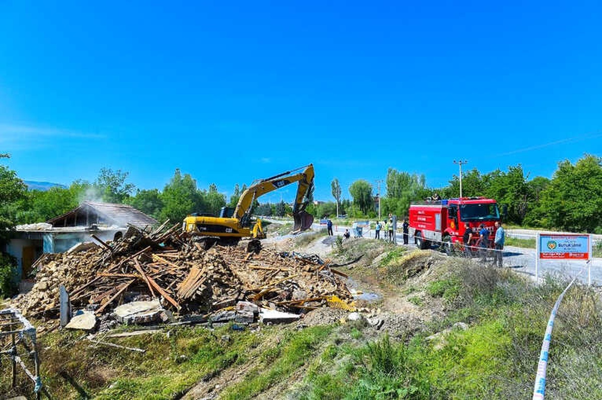Eski Malatya Yolunda Genişletme Çalışmaları
