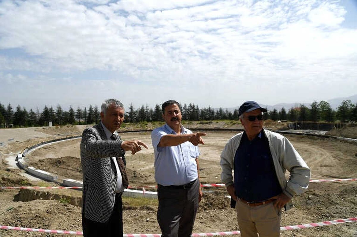 Günaydın, Güreş Alanını İnceledi