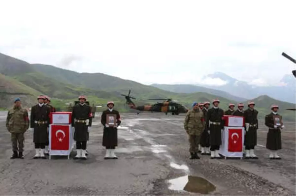 Kuzey Irak Şehitleri Memleketlerine Uğurlandı