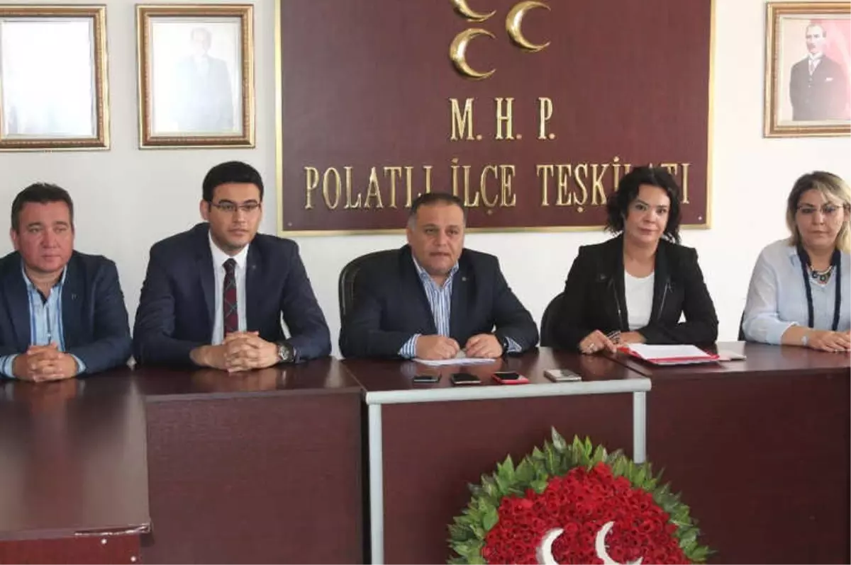 MHP Ankara 1. Bölge Milletvekili Adayları Polatlı da Tanıtıldı