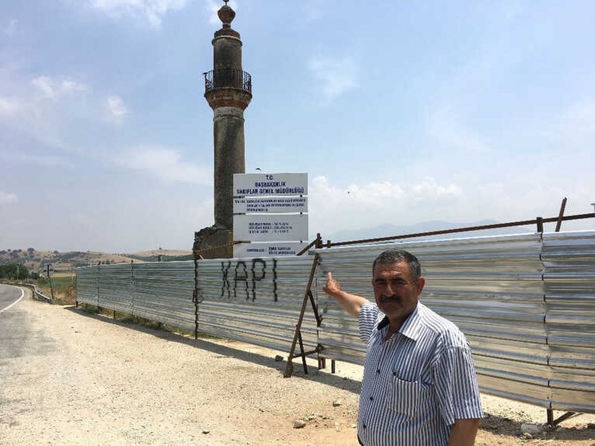 Osmanlı\'dan Kalma Minare Yıllar Sonra Camisine Kavuşuyor