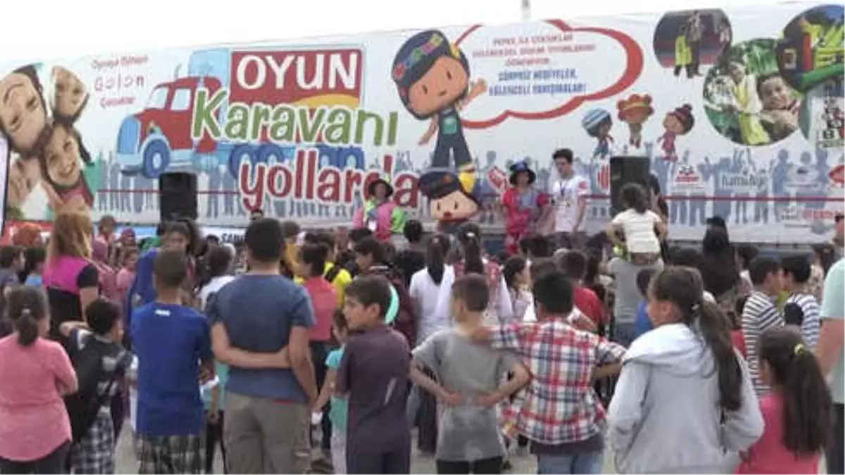 Şanlıurfa\'da Çocuklar "Oyun Karavanı"Nda Eğlendi