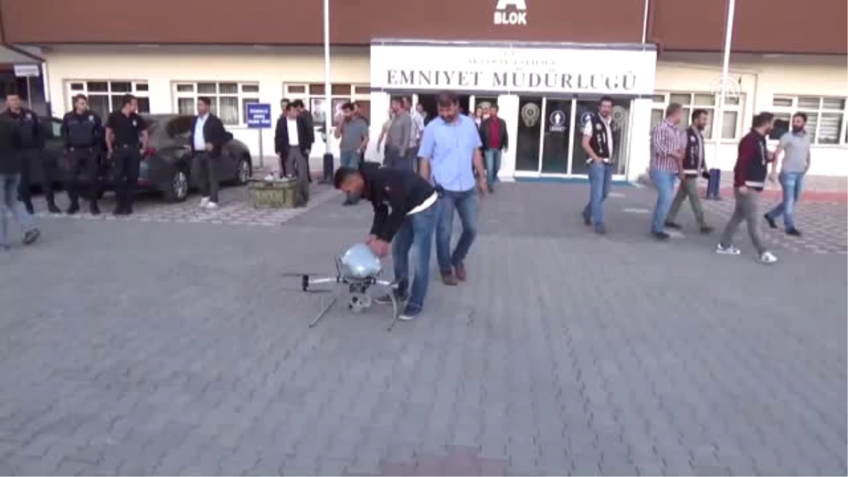 Aksaray\'da "Drone" Destekli Uyuşturucu Operasyonu