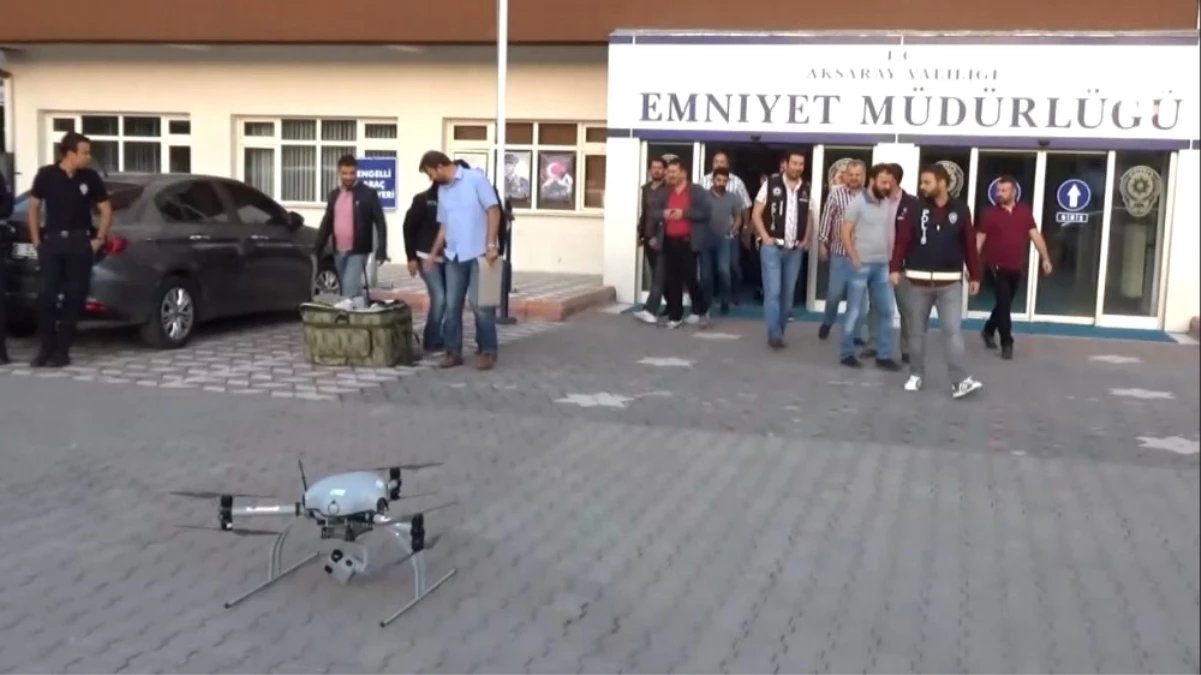 Aksaray\'da Drone Destekli Uyuşturucu Operasyonu: 10 Gözaltı