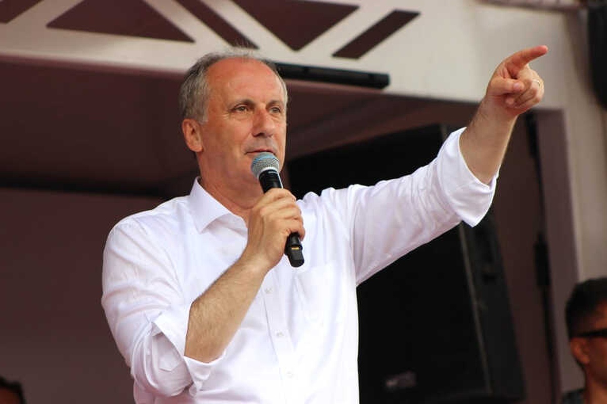 Cumhurbaşkanı Adayı Muharrem İnce Erzincan\'da Konuştu