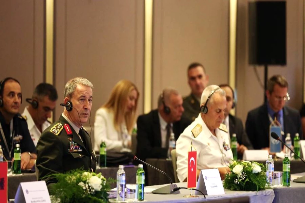 Genelkurmay Başkanı Akar, 12\'nci Balkan Ülkeleri Genelkurmay Başkanları Konferansına Katıldı