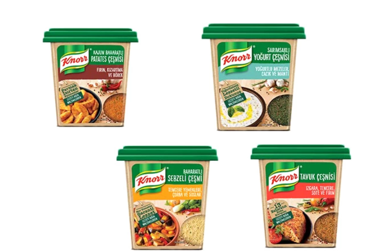 Knorr Yeni Çeşni Serisi ile Lezzeti Katla