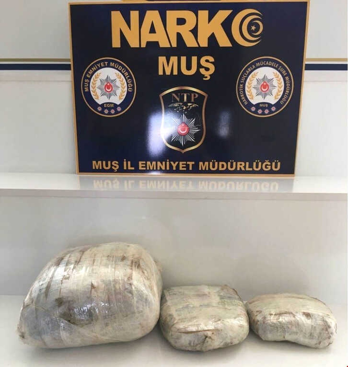 Muş\'ta 8 Kilo 638 Gram Toz Esrar Ele Geçirildi