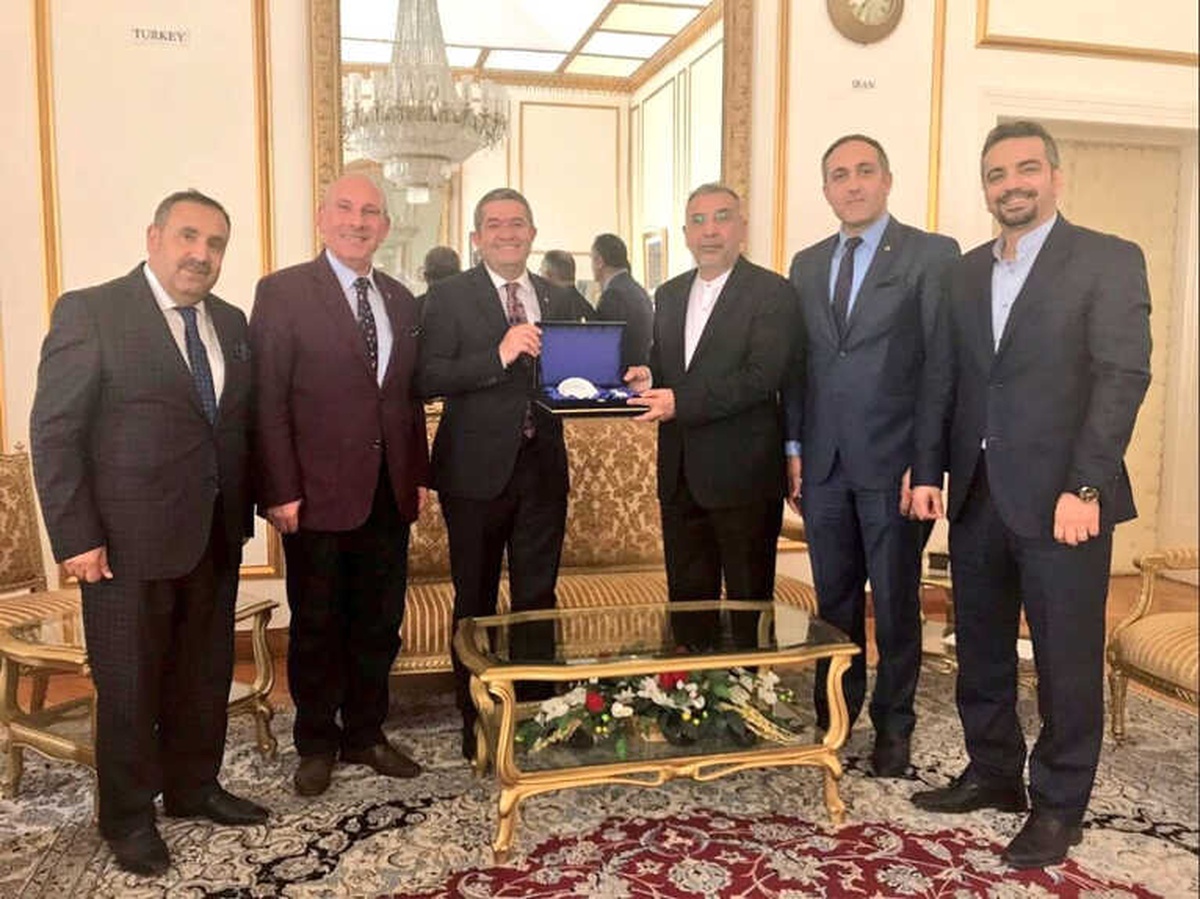 Van Tso Heyetinden İranlı Büyükelçiye Ziyaret