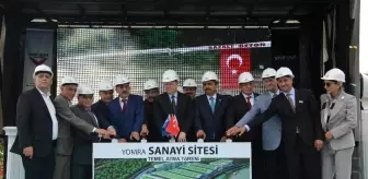 Yomra Sanayi Sitesi'nin Temeli Törenle Atıldı