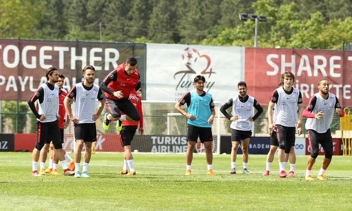 A Milli Takım Hazırlıklarını Sürdürdü