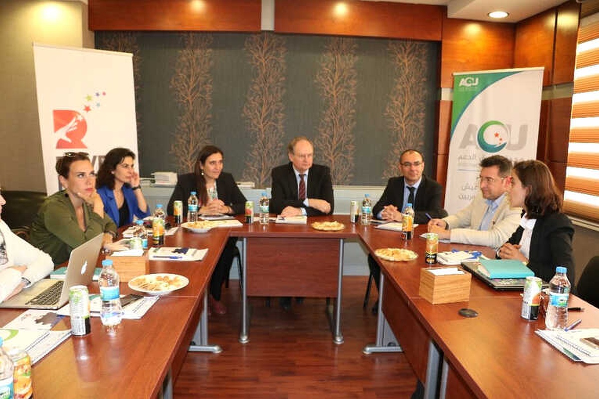 AB Türkiye Delegasyonu Başkanı Büyükelçi Berger, Suriyeli Ravda\'yı Ziyaret Etti