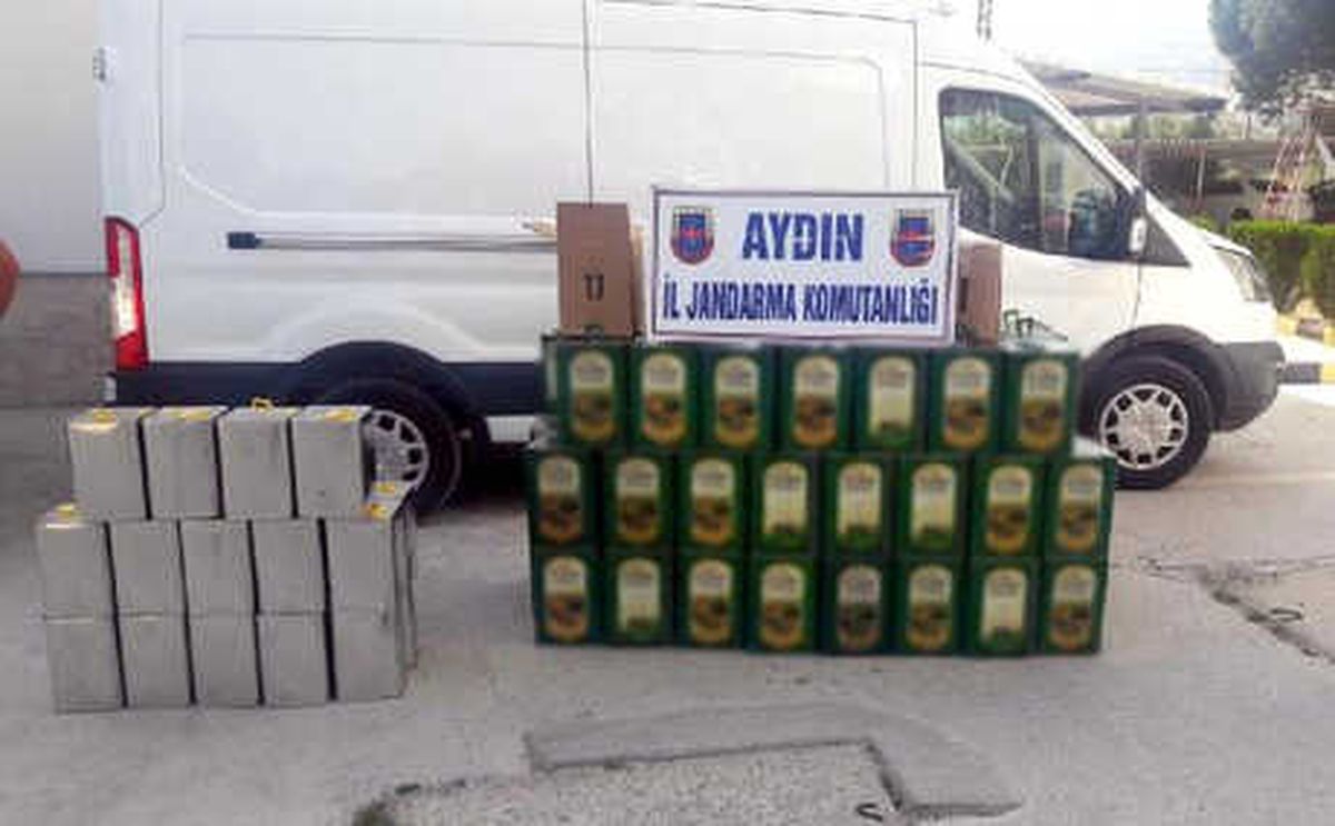 Aydın\'da 2 Ton Sahte Zeytinyağı Ele Geçirildi