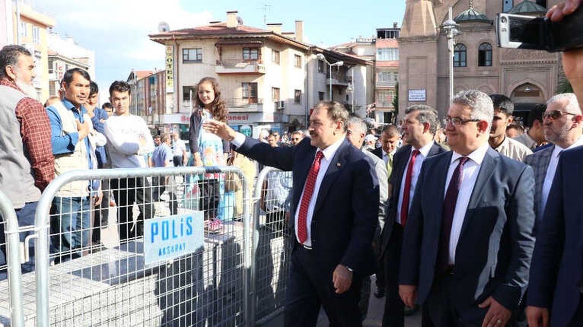 Bakan Eroğlu Aksaray\'da 51 Milyon TL\'lik Projelerin Temelini Attı