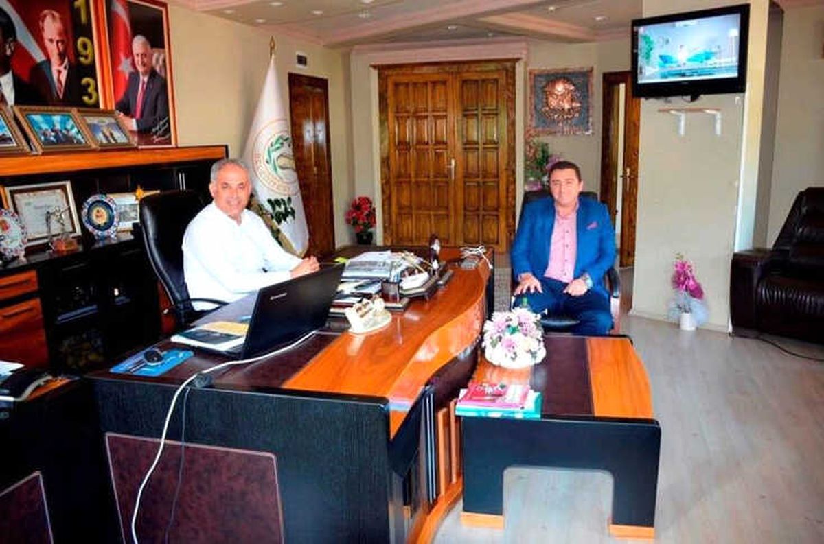 Başkan Bakıcı ile Başkan Yaman Buluştu