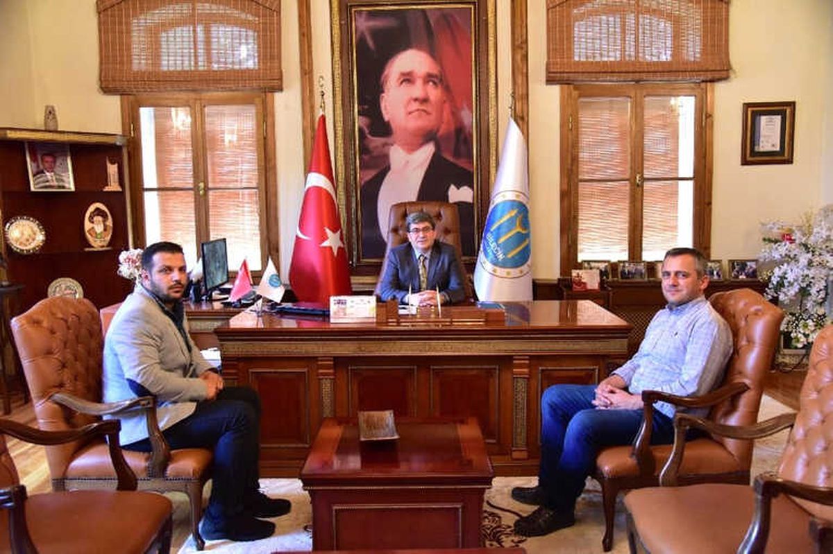 Başkan Can\'a Ziyaretler Sürüyor