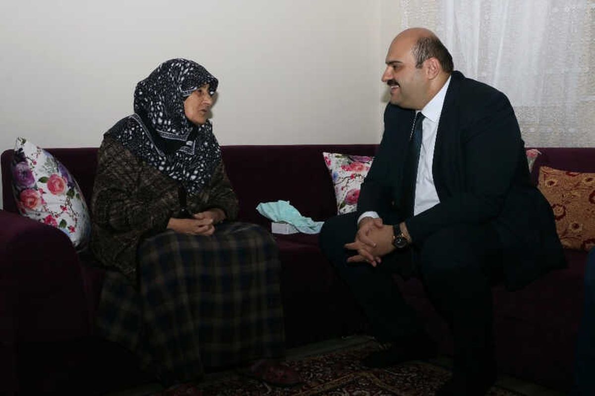 Başkan Orhan, Şehit Yakınlarını Unutmadı